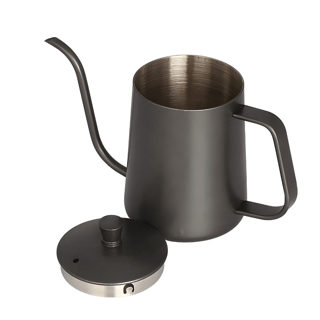 600ml Stainless Steel Pour-Over Kettle for Coffee & Tea