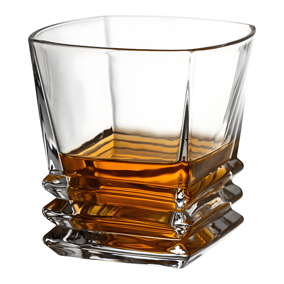 Old Fashioned Premium Whiskey Glass 310ml – Lead-Free Crystal Vintage Design