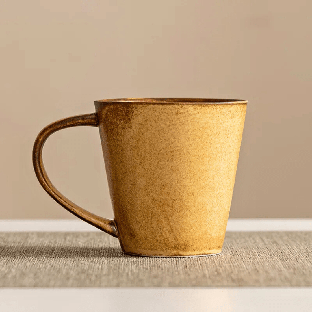 Rustic Retro 300ml Stoneware Coffee Mug