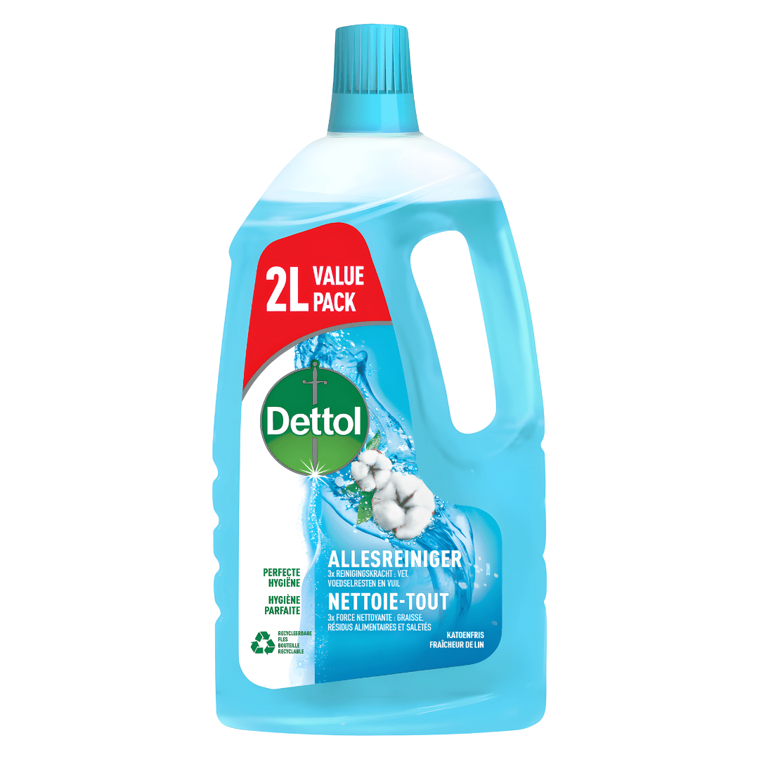 Dettol Power & Fresh All-Purpose Cleaner Cotton Fresh 2L – EU Made