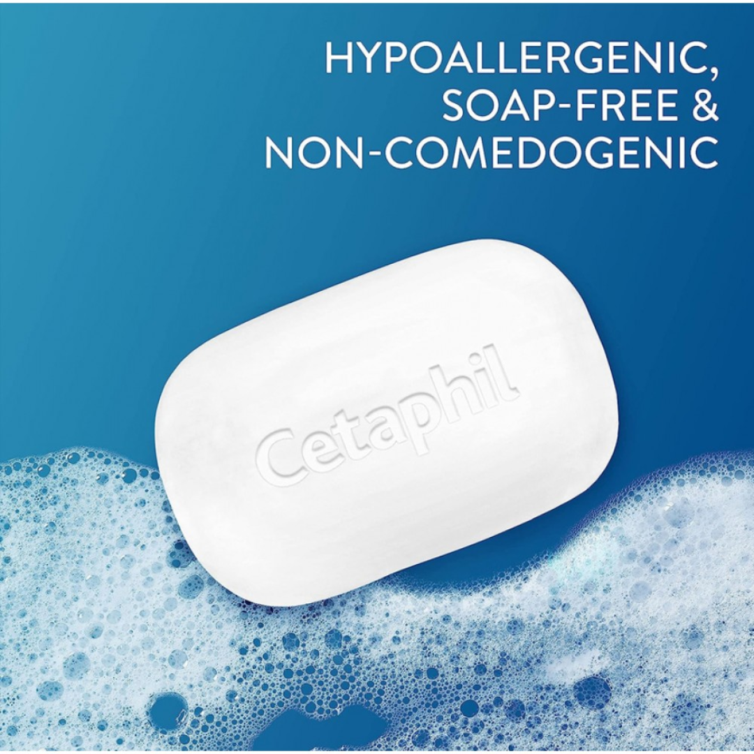 Cetaphil Antibacterial Gentle Cleansing Bar 127g - Medaid