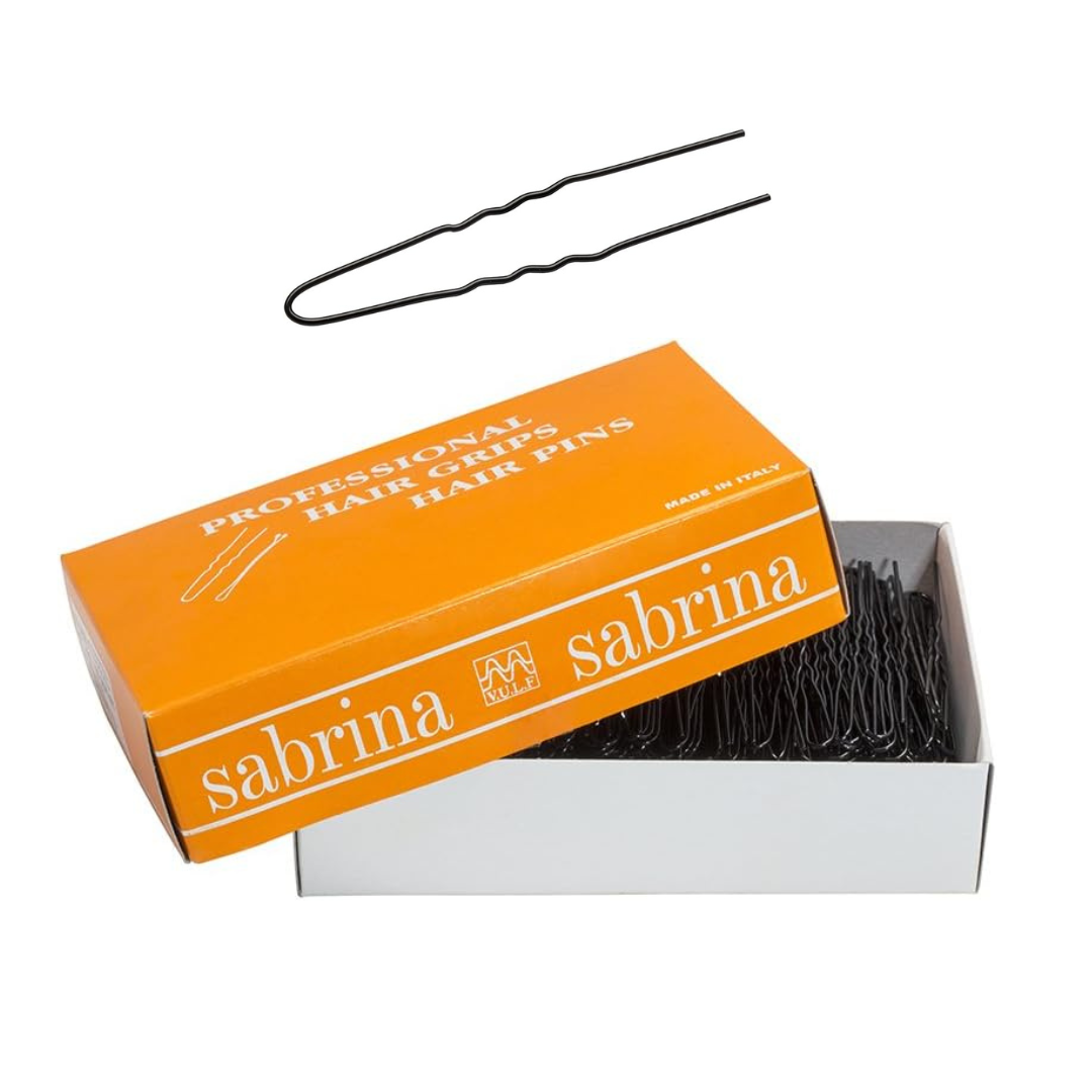 Locatelli Hair Pin - Waved Black 500G/Box-483 - Medaid International