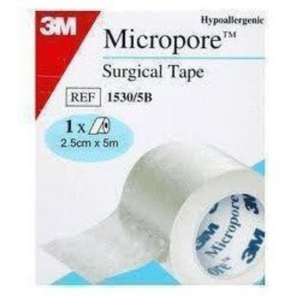 Micropore - Surgical Tape 2.50cm X 5m - Medaid International