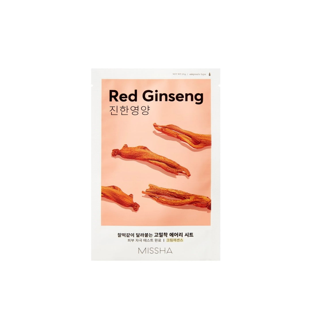 Missha Airy Fit Sheet Mask Red Ginseng - Medaid International