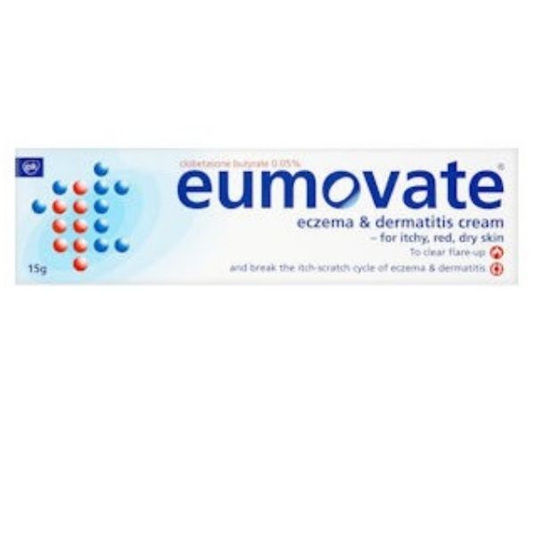 Eumovate - Eczema & Dermatitis Cream 0.05% 15g (P) - Medaid International