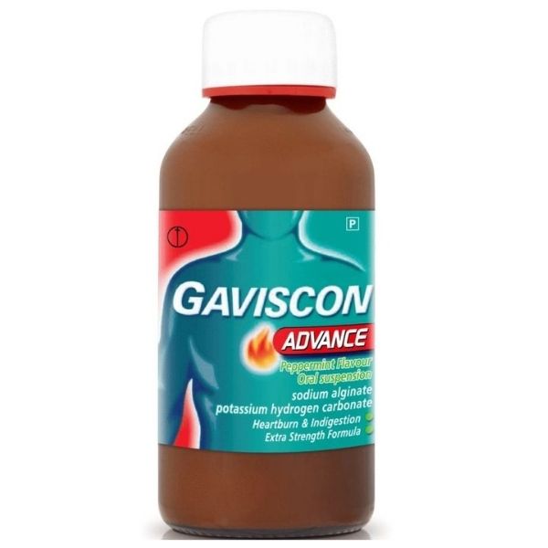 Gaviscon - Advance Peppermint Oral Suspension 300ml (P) - Medaid International