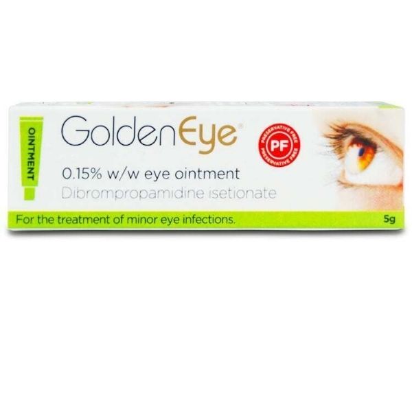 Golden Eye - Dibrompropamidine Ointment 0.15% - Medaid International