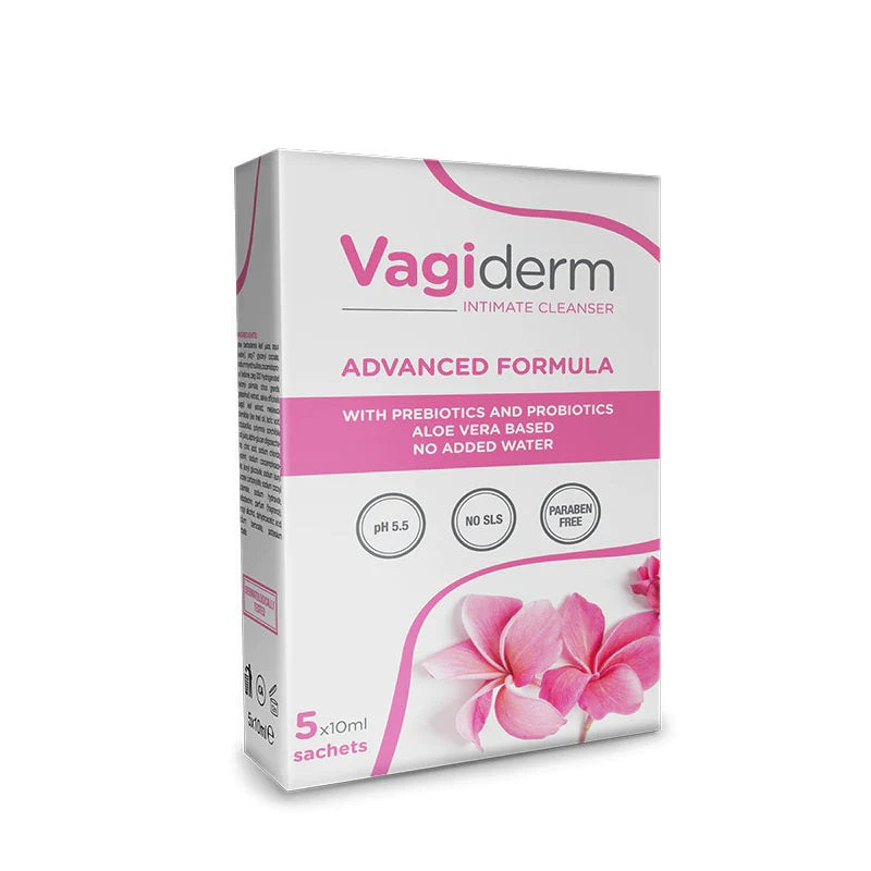 Vagiderm Intimate Cleanser - 10 ml * 5 Sachets - Medaid International