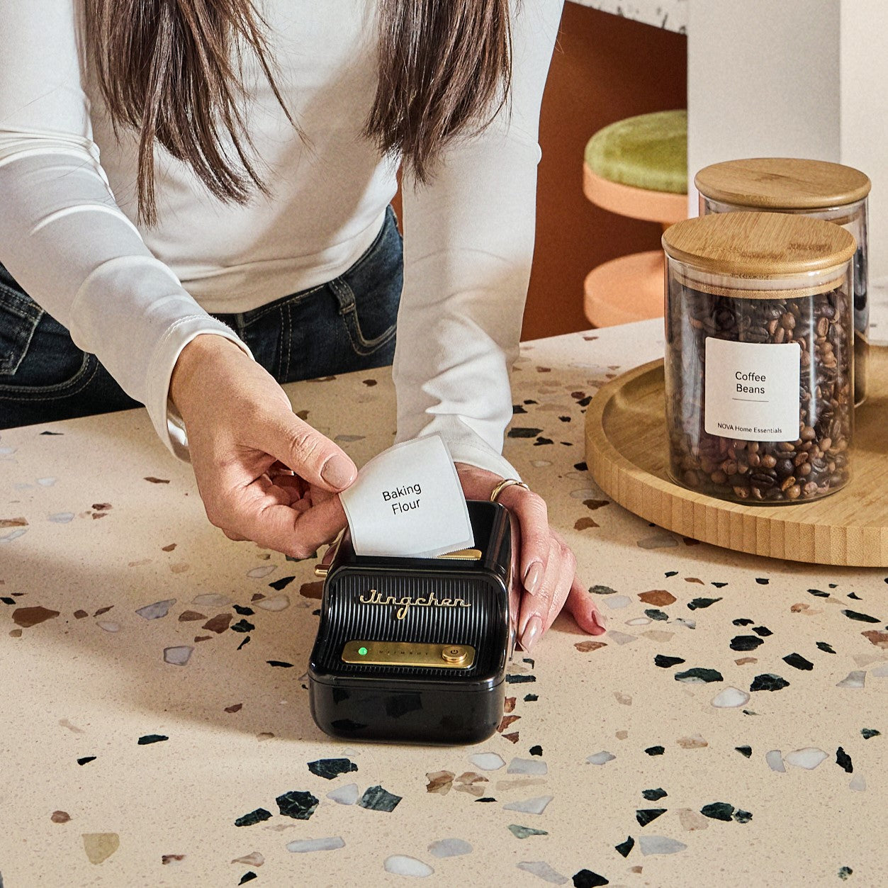NIIMBOT B21S Label Maker - Classic Black
