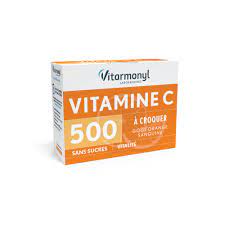 VITARMONYL VIT C 500 A CROQUER SANS SUCRES