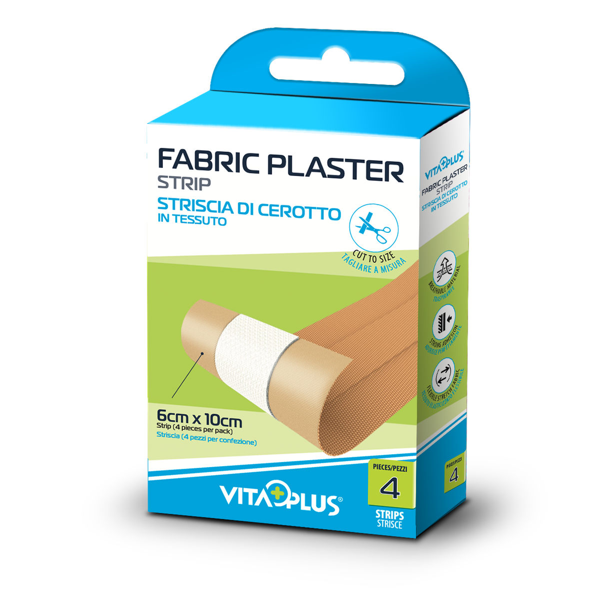 Medinox Vp61101 Fabric Strip Plaster 4S - Medaid International