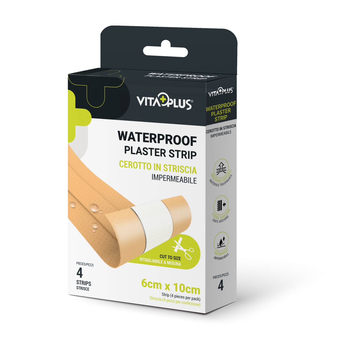 Medinox Vp61201 Warerproof Strip Plaster 4S - Medaid International
