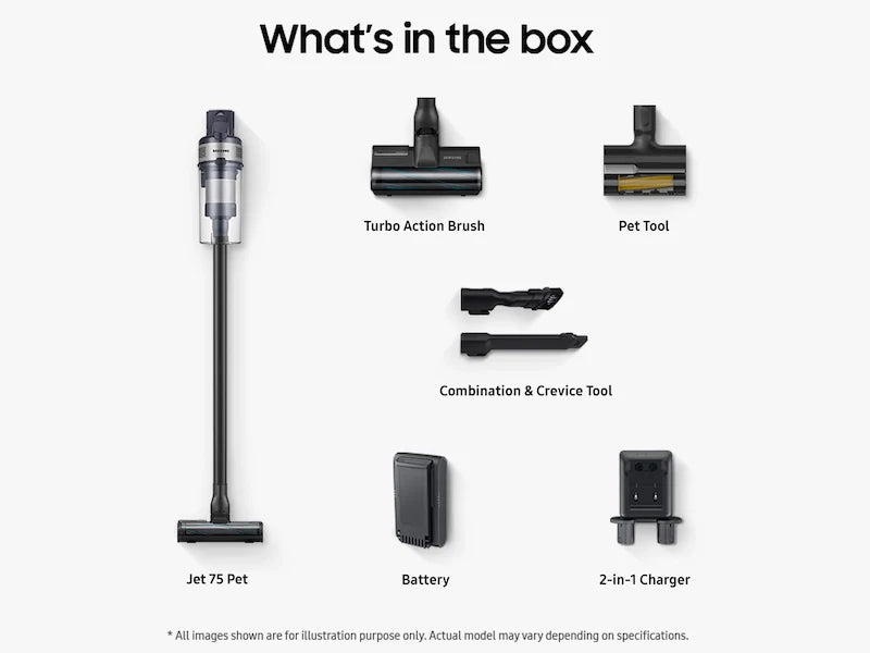 Samsung Jet™ 75 Lightweight Cordless Vacuum