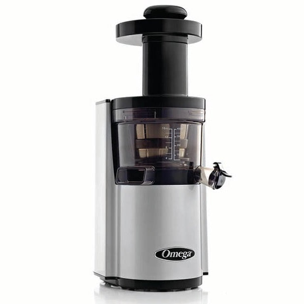 OMEGA VERTICAL MASTICATING JUICER SILVER SLOW
