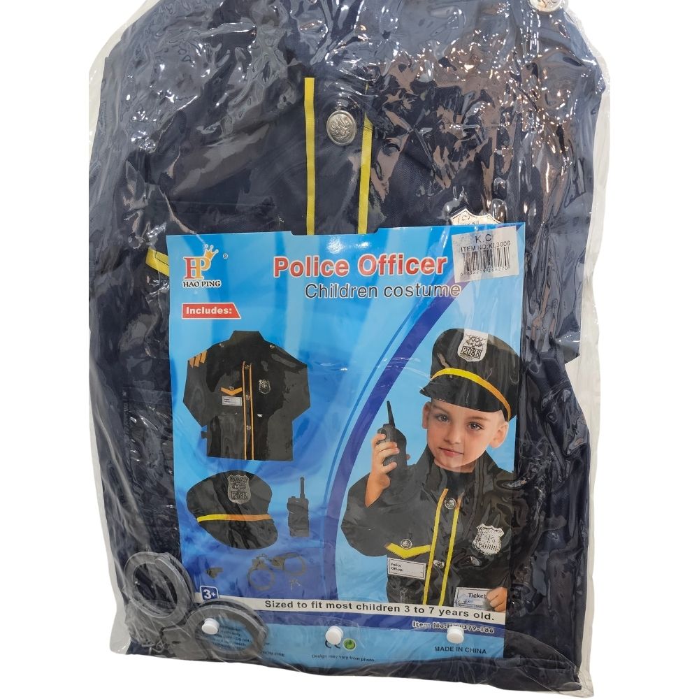 (Net) Police Officer Children Costume Lebanon