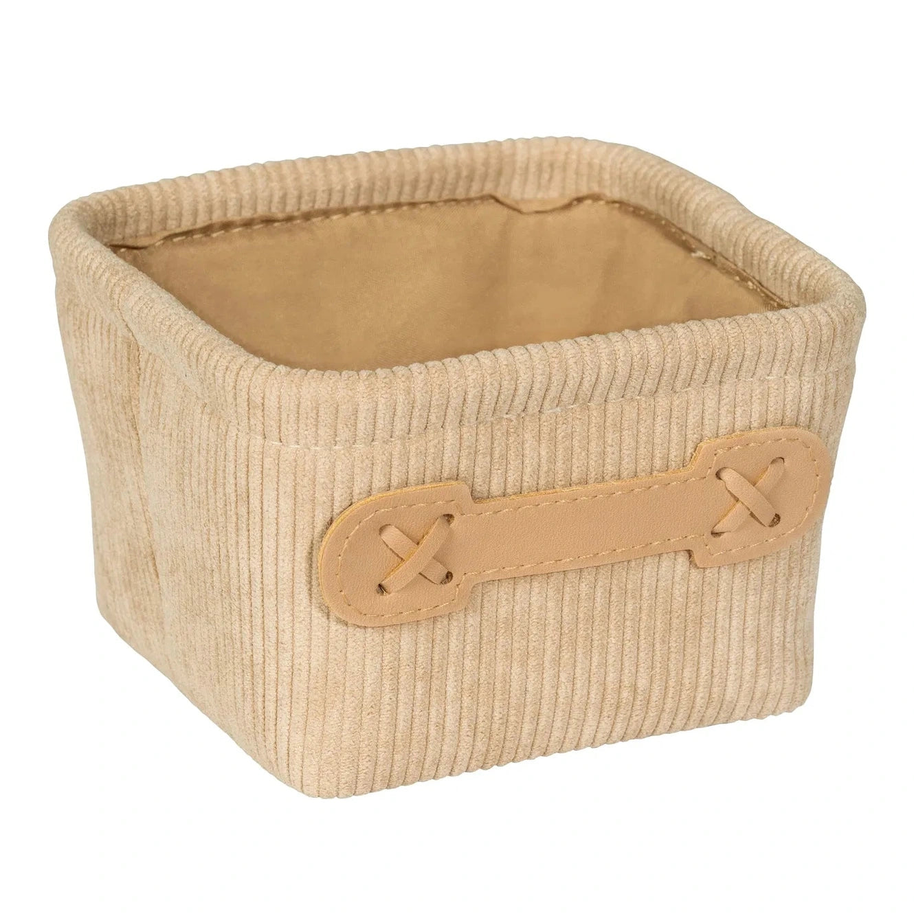 Bathroom basket Anela mini, square, beige By Wenko.de