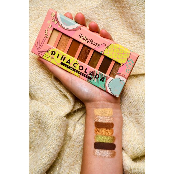 Ruby rose Pinacolada eyeshadow palette hb 1055