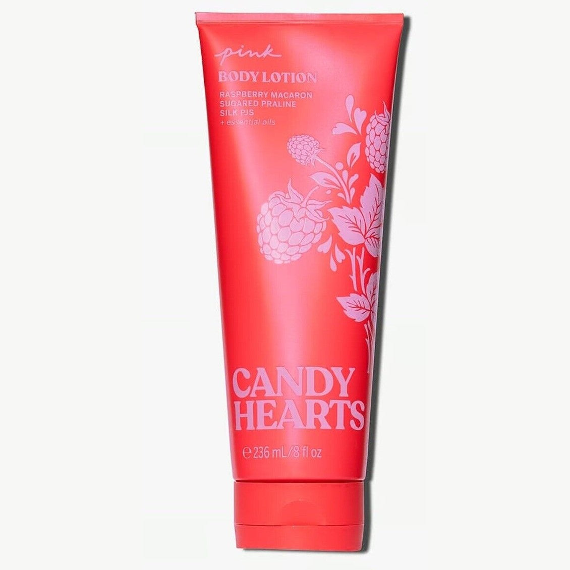 PINK BODY LOTION CANDY HEARTS