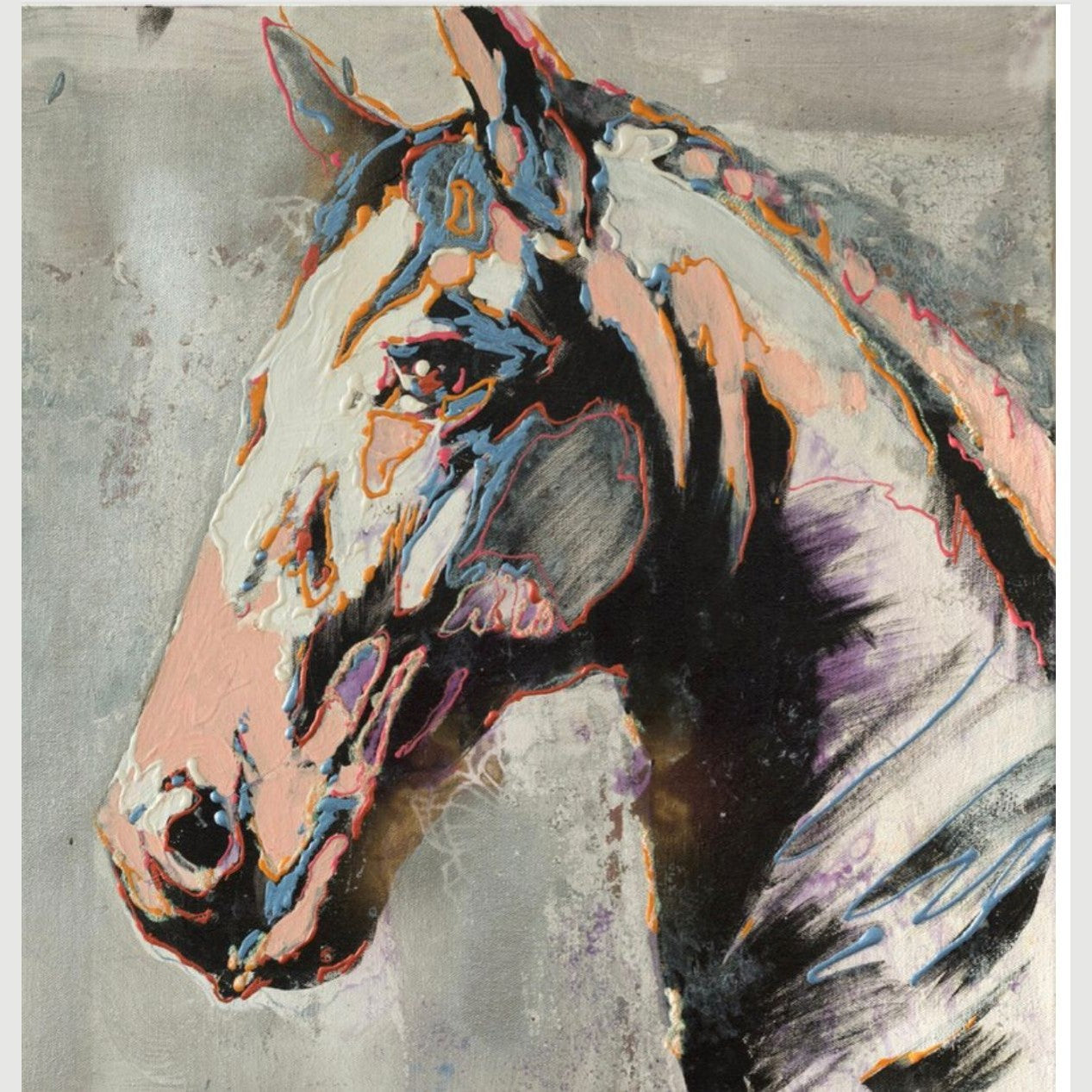 Silver Horse Head 2