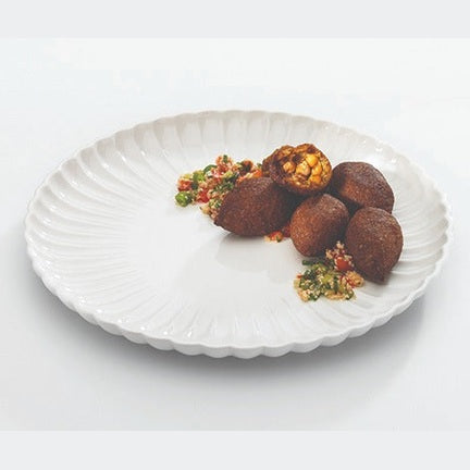 Symphony Alfresco Groove large serving plate 32cmx3cm