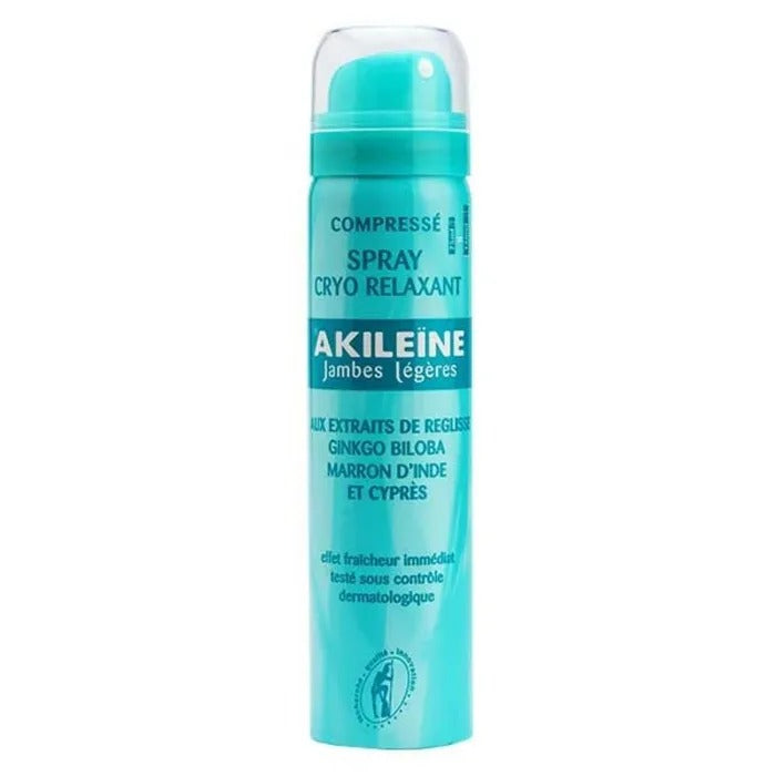 Akileine Tired Legs Cryo Relaxing Spray 75ML - Medaid International
