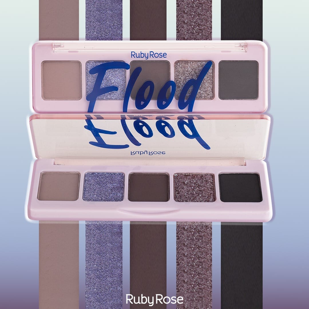 Ruby Rose Flood Eyeshadow Palette 5 Shades