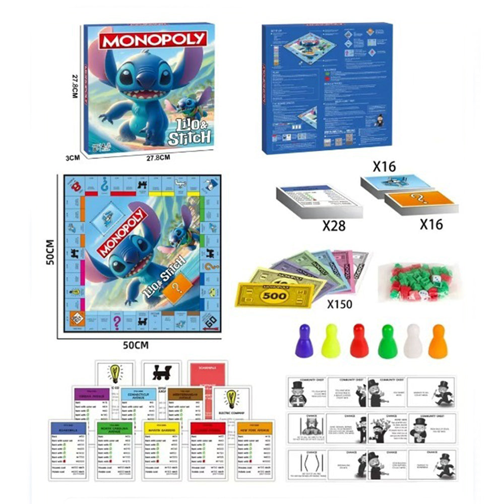 Stitch Monopoly Game Lebanon