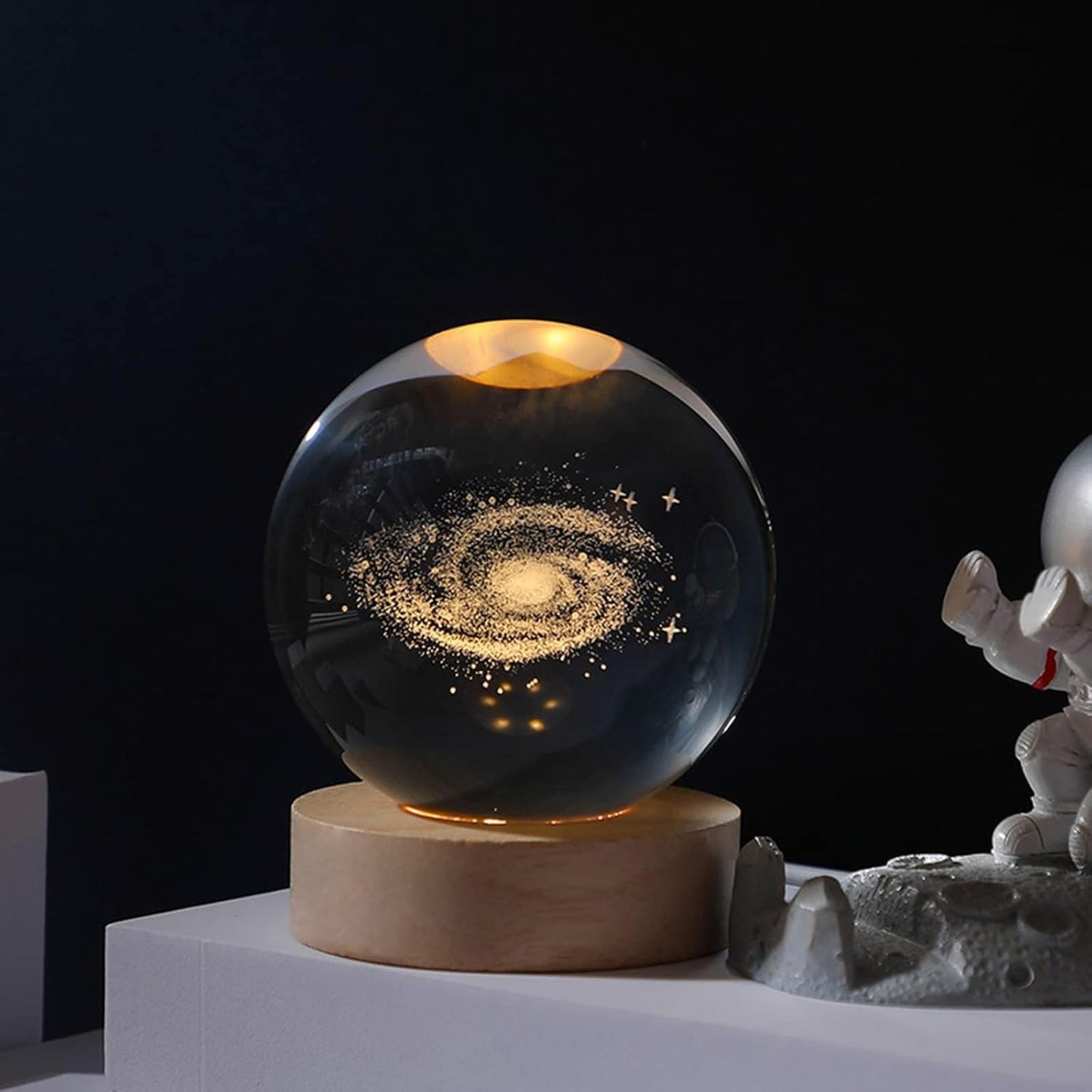 Galaxy Crystal Ball Night Light (6cm) Lebanon