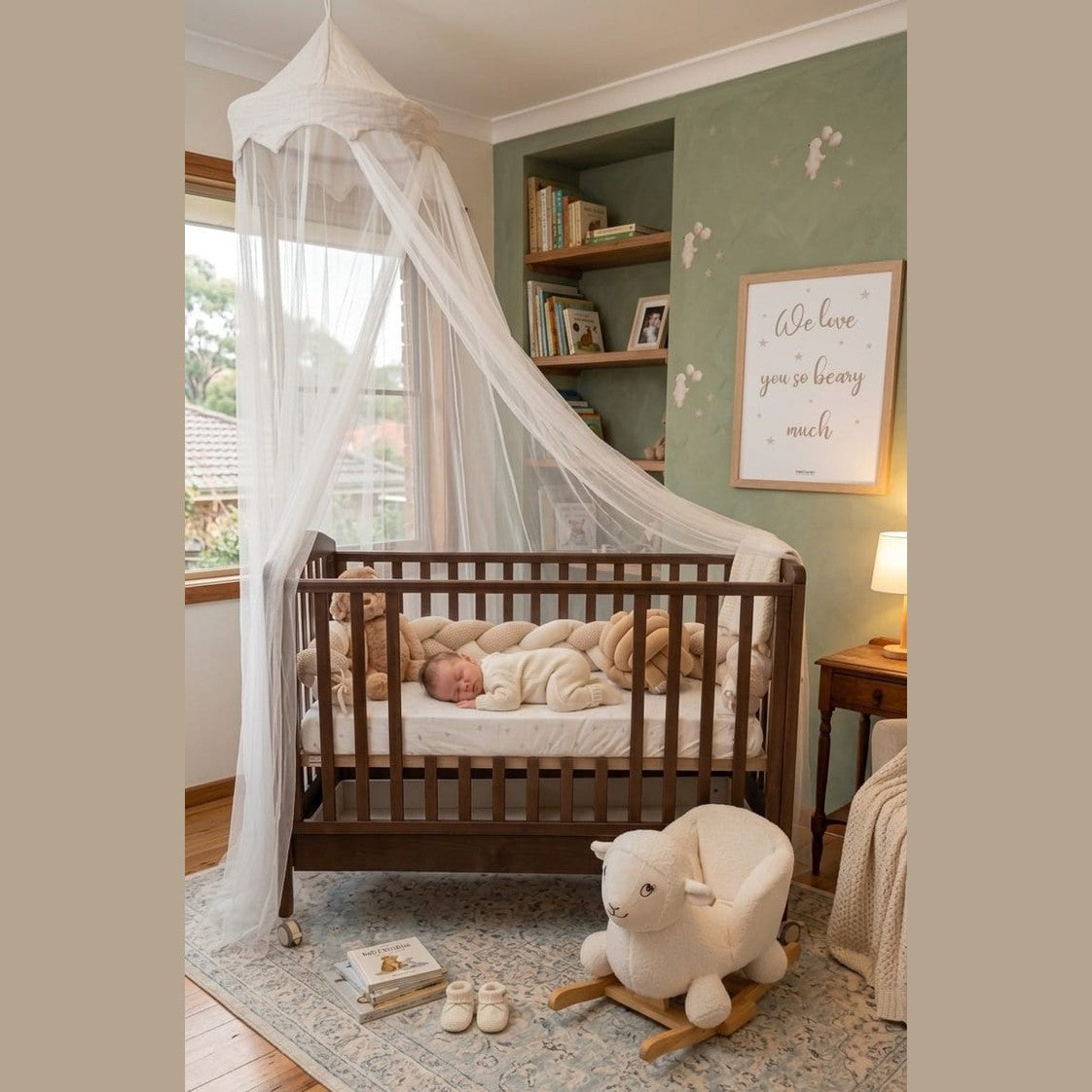 Classic Wooden Baby Bed (140x70)