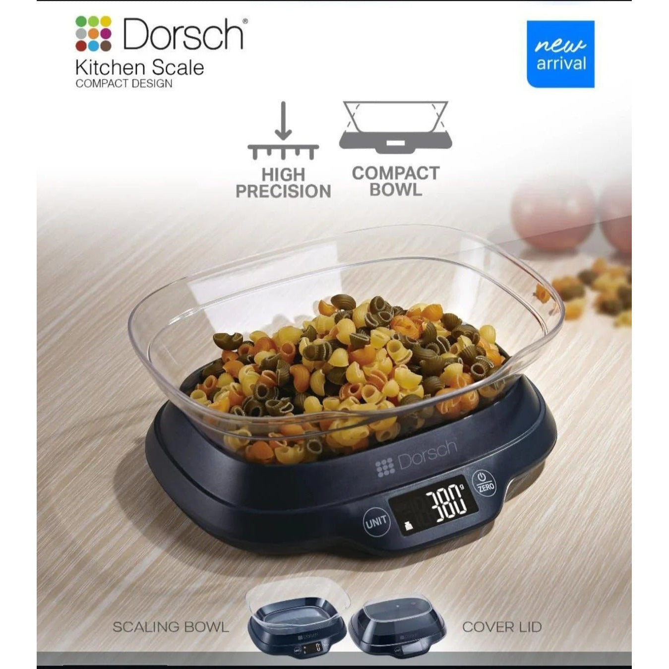 Digital Kitchen Scale KS-303-Dorsch