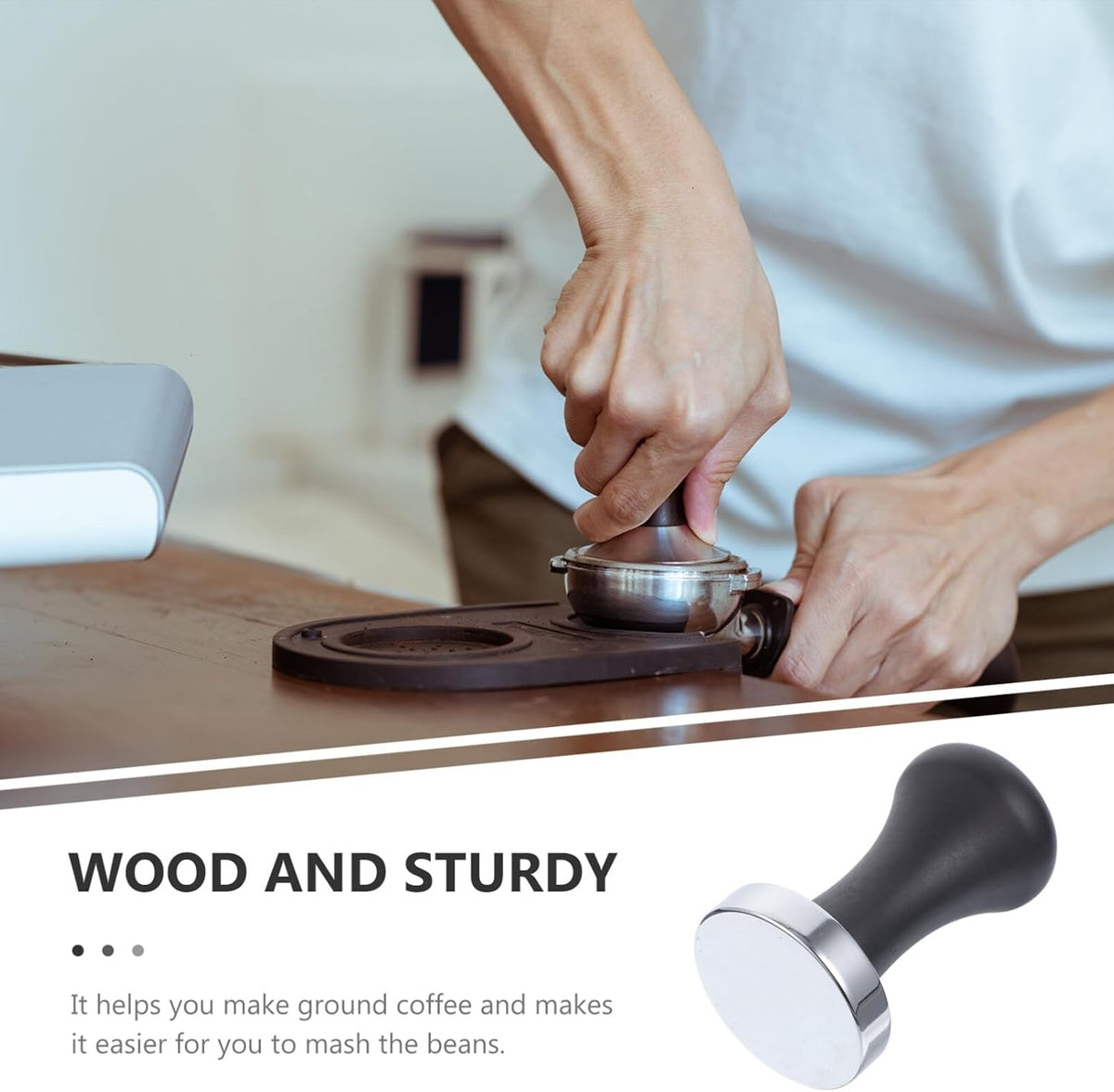 Heavy 58mm Espresso Coffee Tamper X1098