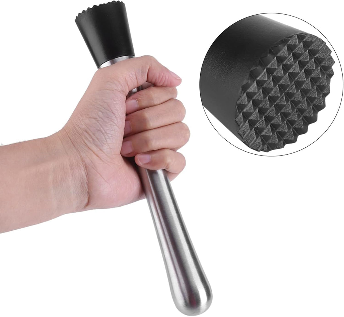 21cm Stainless Cocktail Muddler X1099