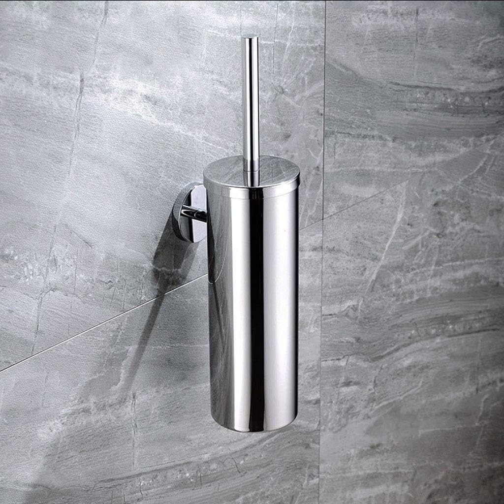 Silver SS Mounted Toilet Brush X1158