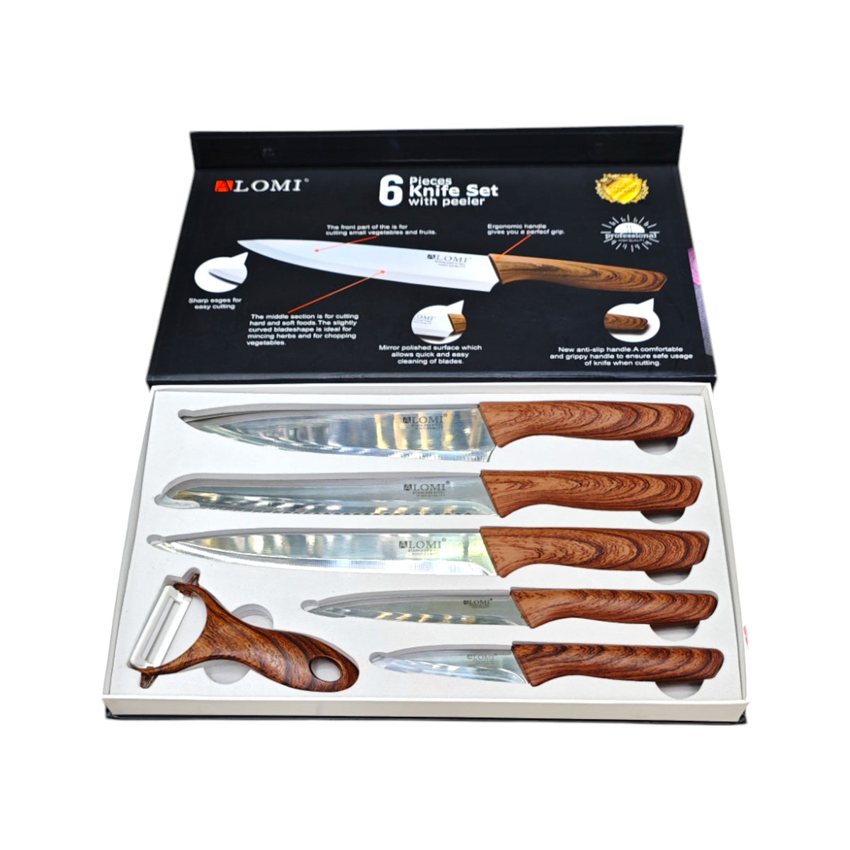 6pcs Knife Set X1191