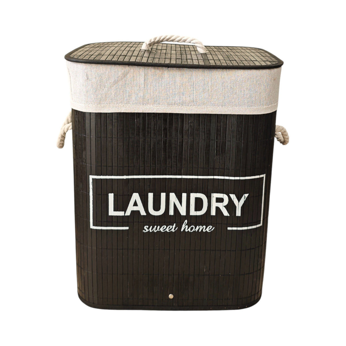 Bamboo Rec Foldable Laundry Basket X1350