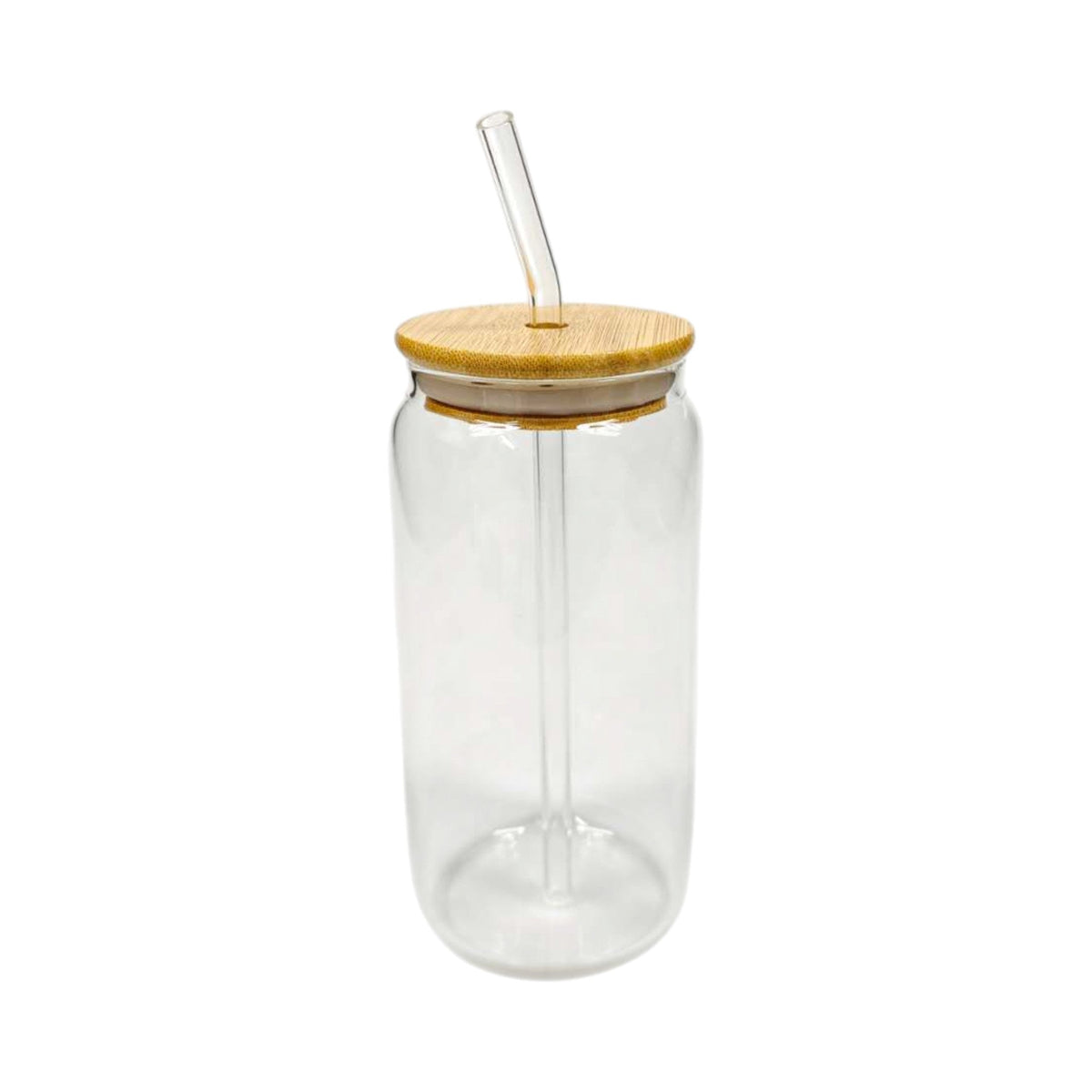 Glass Cup With Bamboo Cover X1391