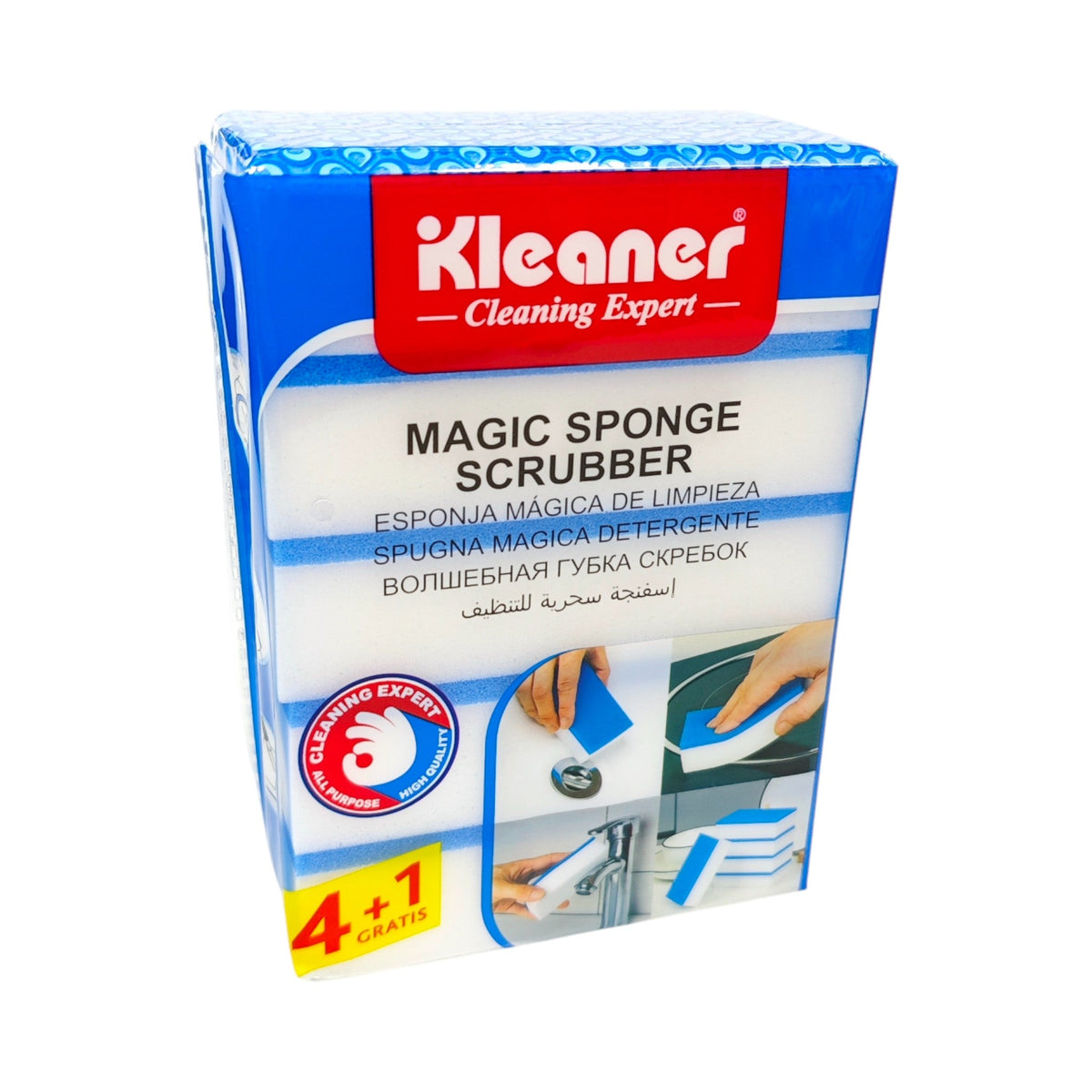 Kleaner Spong Scouring Pad 5pcs X1400