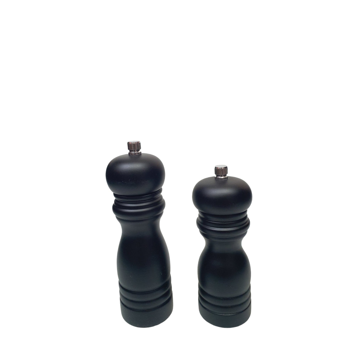 SMALL BLACK WOOD PEPPER GRINDER X349