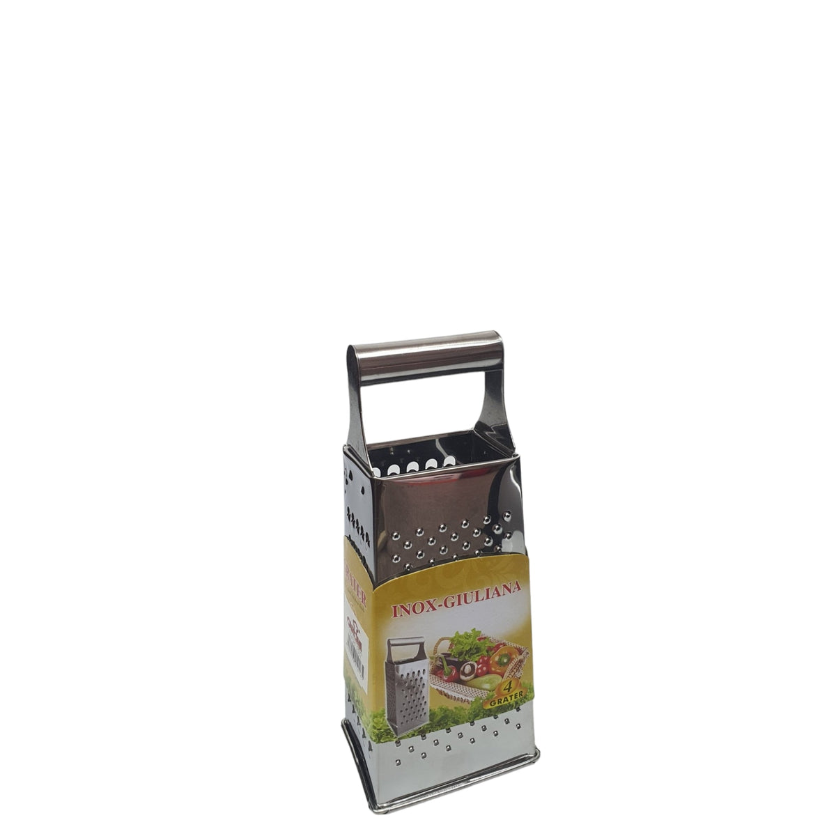 STAINLESS 24CM SQUARE GRATER X352