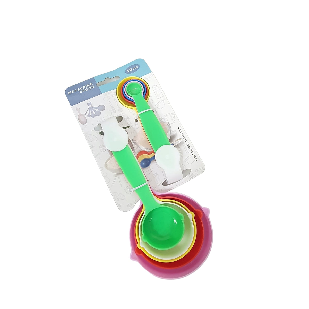 PLASTIC MEASURING CUP & SPOONS X361