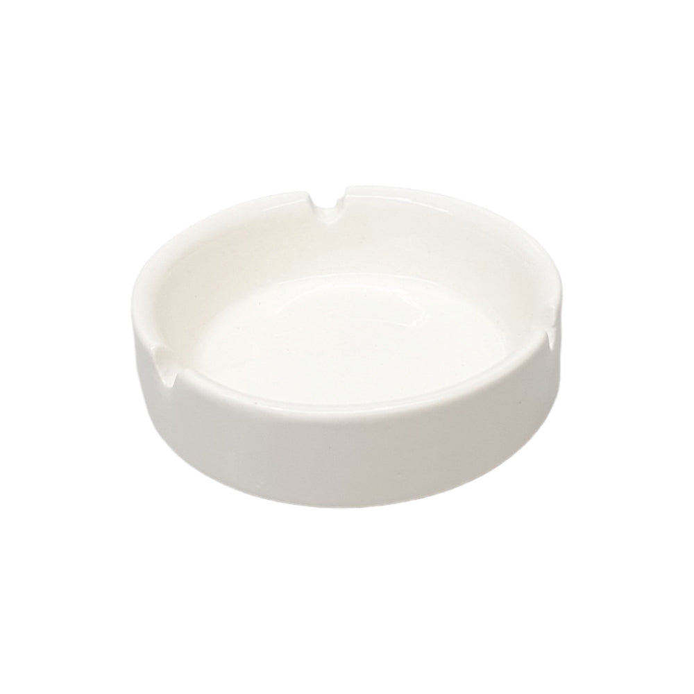 PORCELAIN ROUND 10.5cm ASHTRAY X445