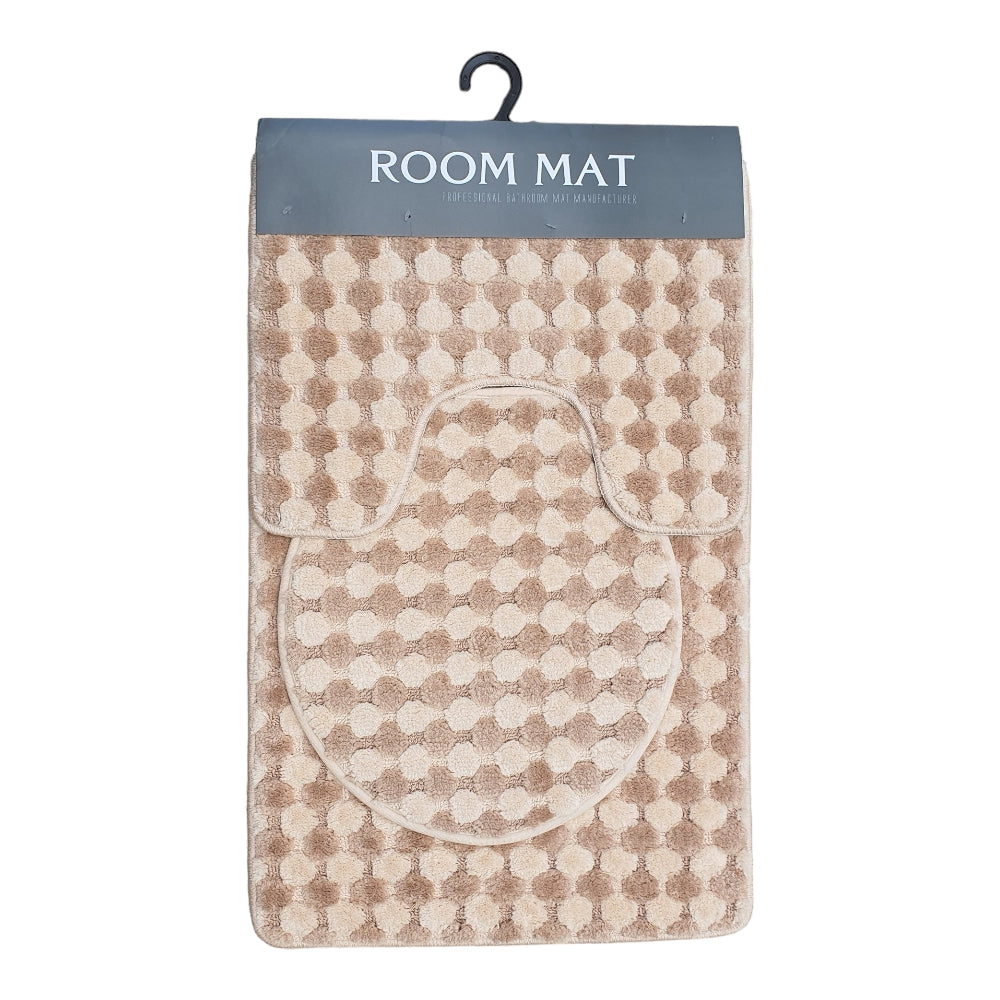 BATH MAT 3PCS SET 50*80CM X515