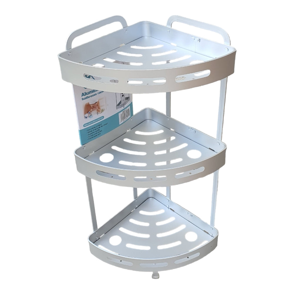 Aluminium 3 Layers Corner Shower Rack No. 6000153 X538
