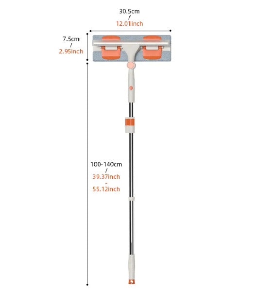 Long Window Mop and Squeegee X641
