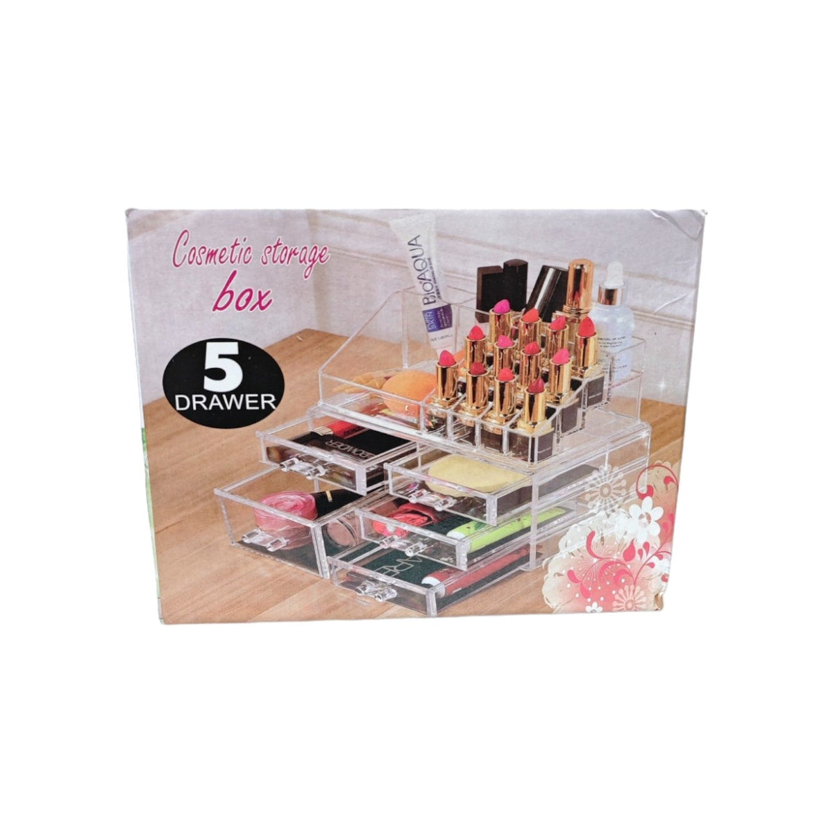 Plexi Cosmetics Organiser 5 Drawers X762