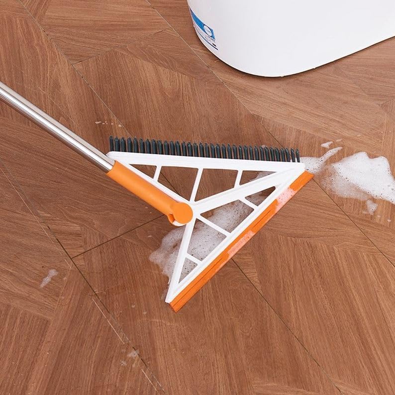 Double Side Swing Brush & Squeegee X774 - GRAY COLOR