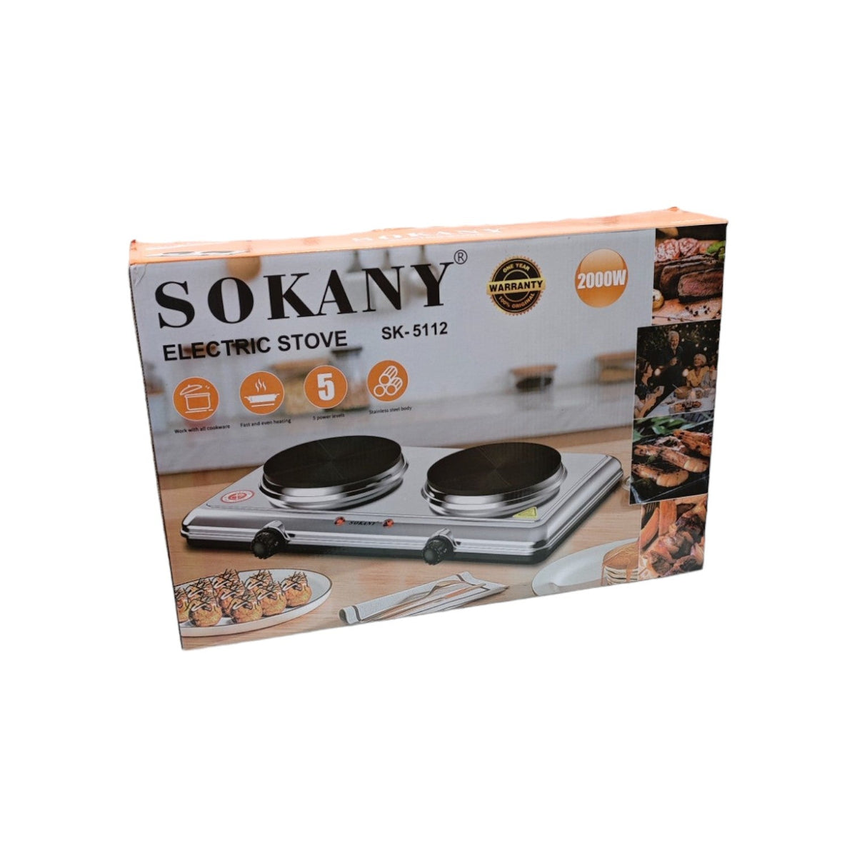 Stainless Double Electric Cooker X778