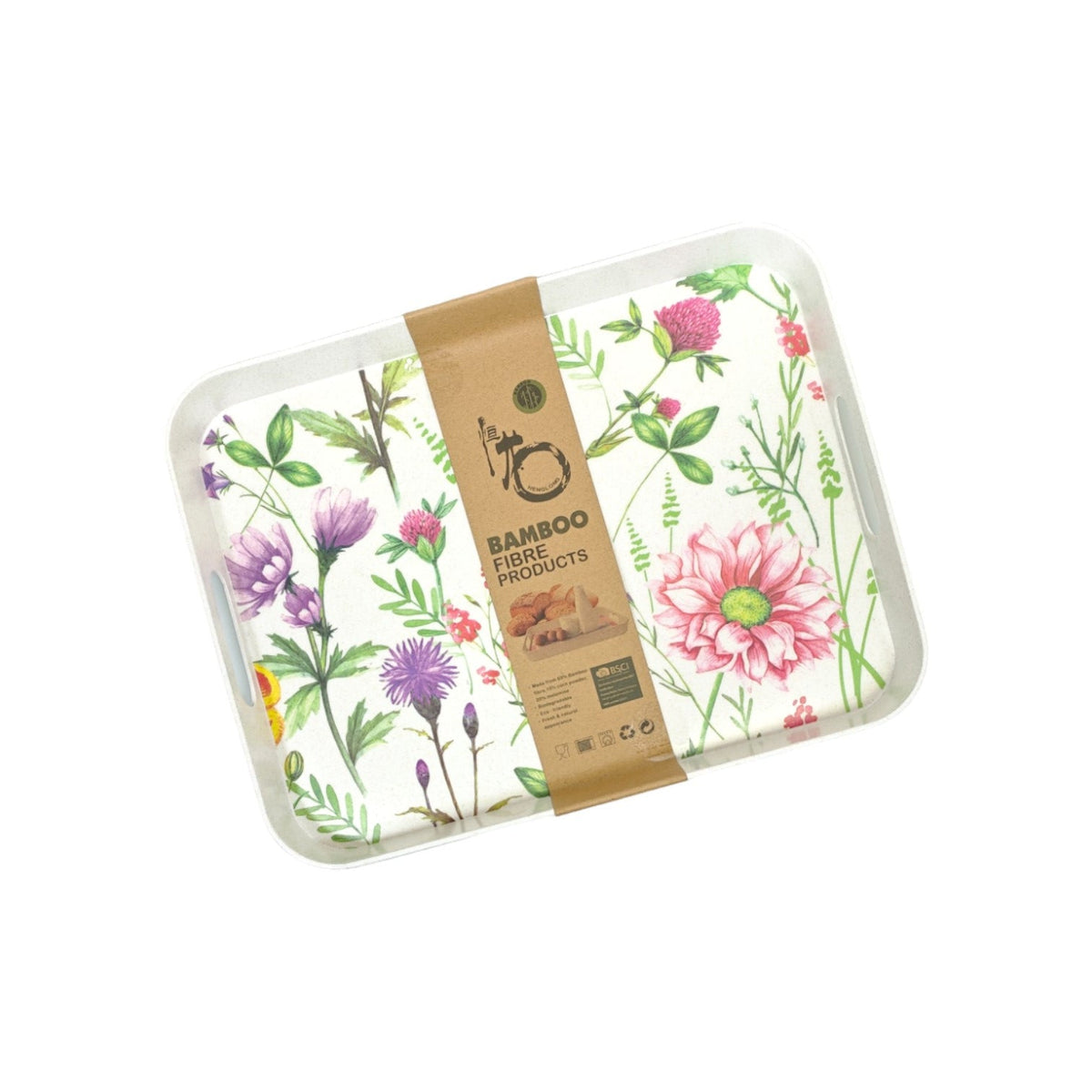 Eco Bamboo Large Serving Tray X829