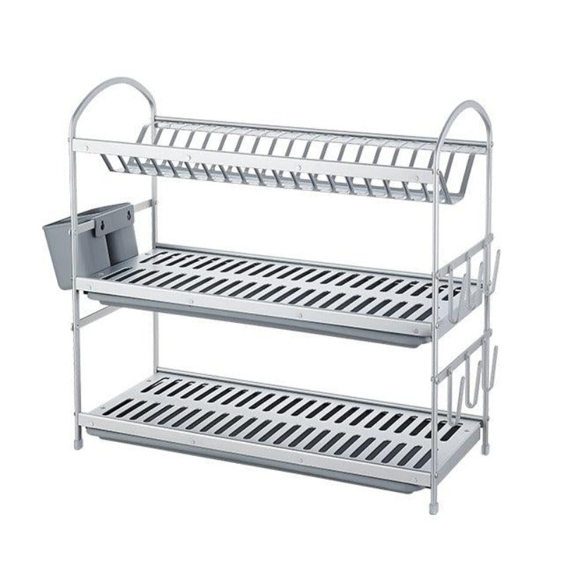 Aluminium 3 Layers Binca Dish Rack No. 5800161 X842