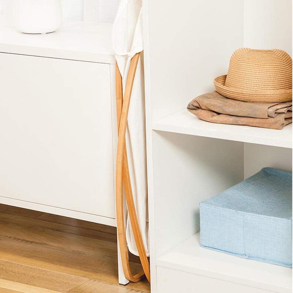 Foldable Bamboo and Fabric Laundry X929